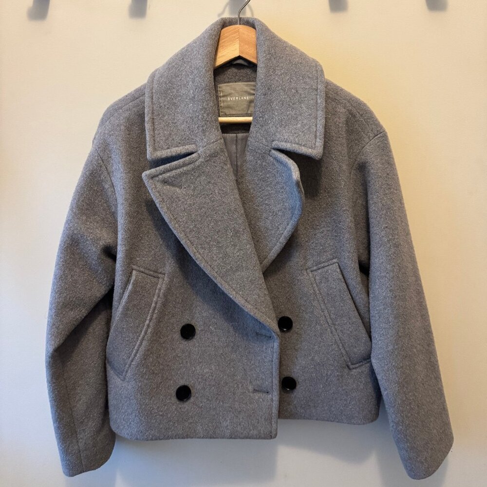 Everlane Rewool Peacoat Size XS
